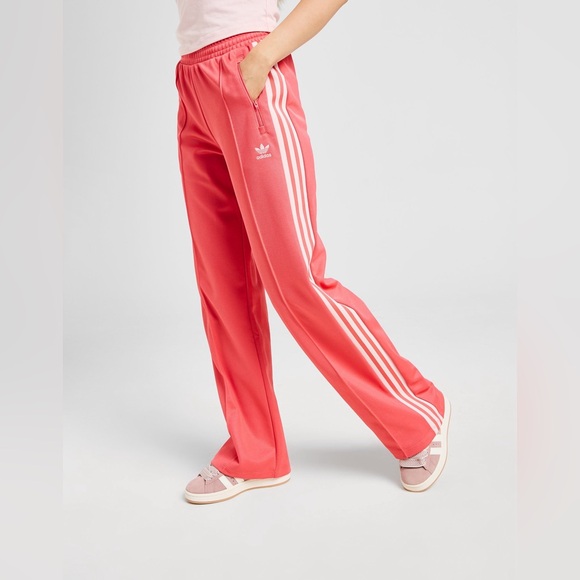 adidas Pants - BRAND NEW RETRO Adidas Originals Firebird Track Pant Coral/White